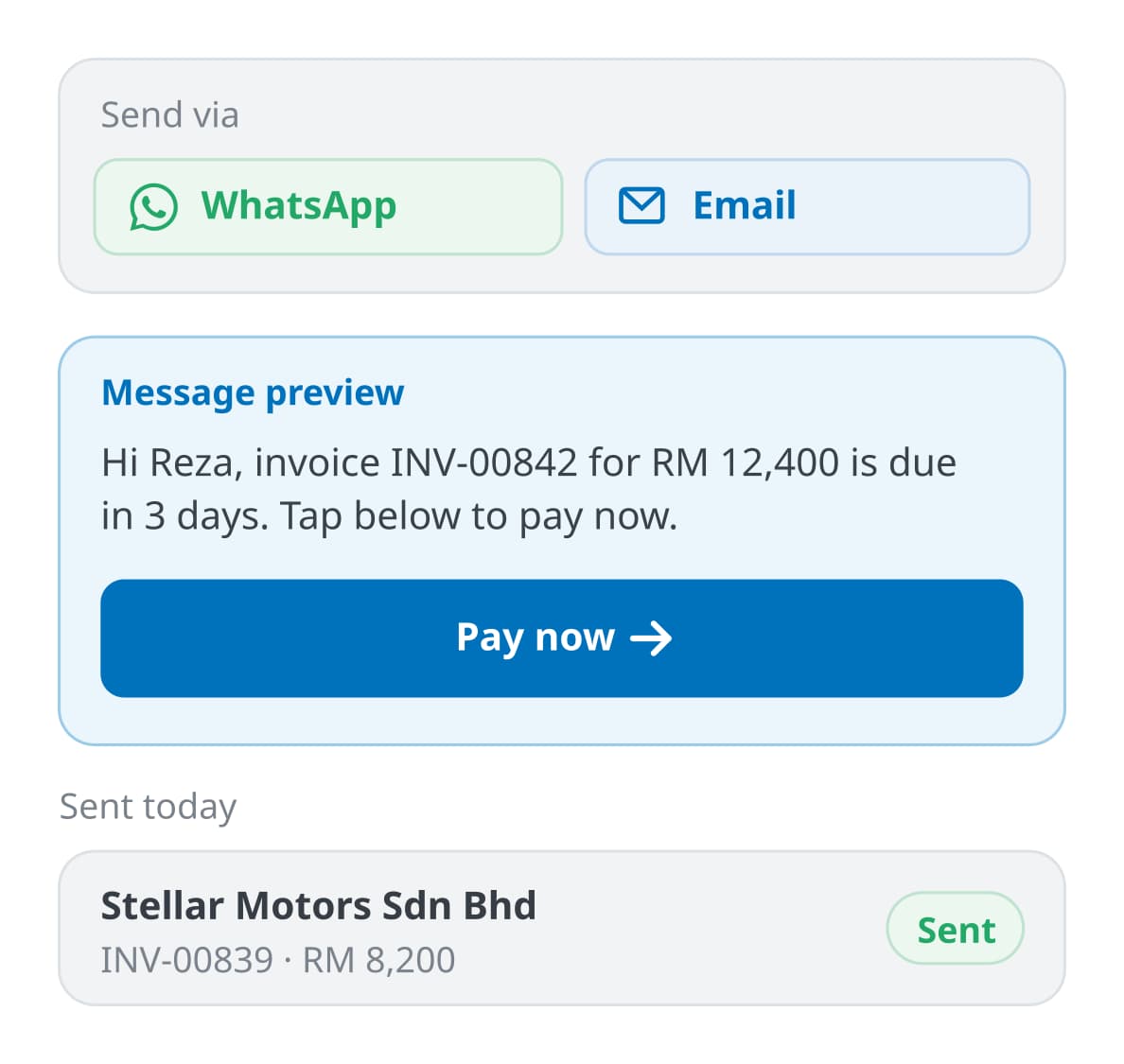 Polite Payment Reminders, Made Easy