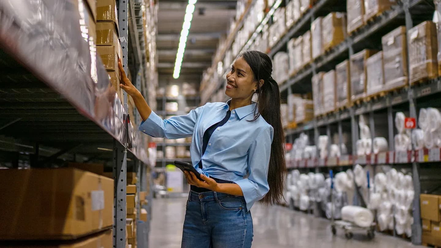 Industries such as Manufacturing, Distribution, Wholesale, and Services