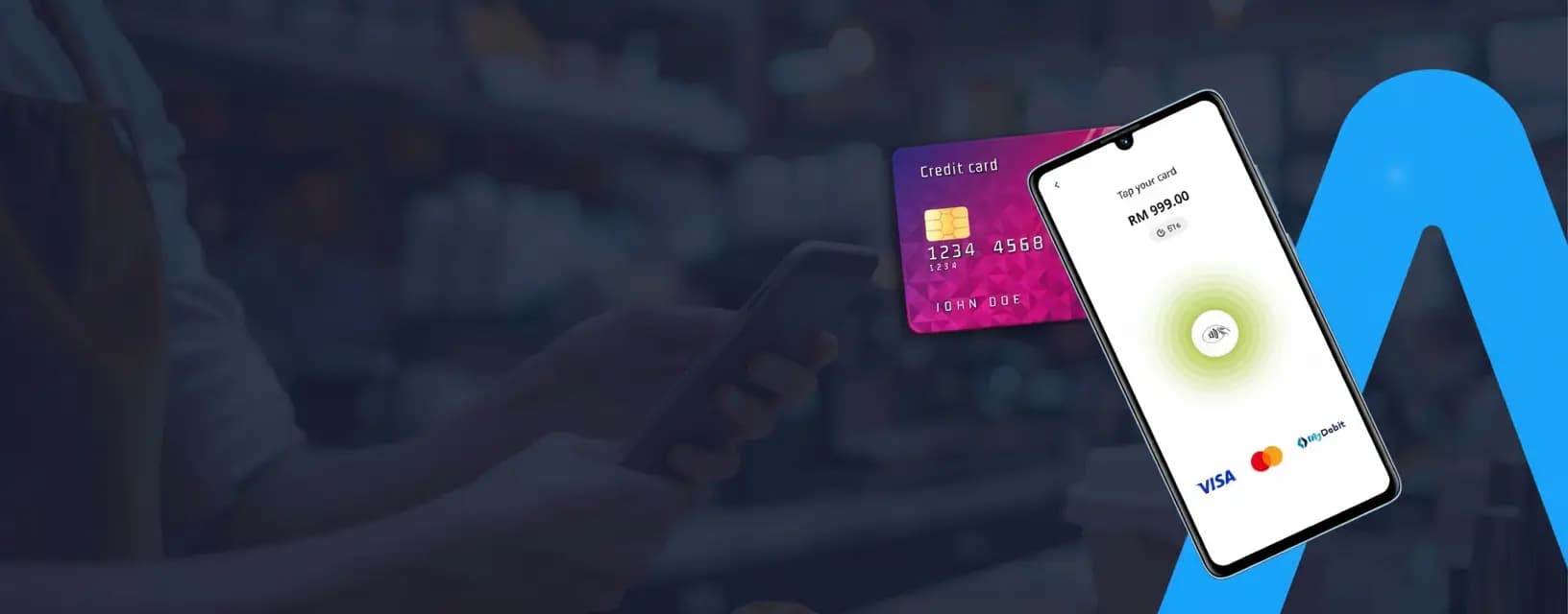 Turn Your Device into a
Payment Acceptance Tool